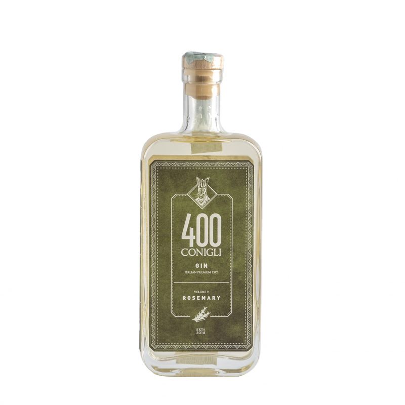 Gin Dty 400 Conigli Volume 2 Rosemary 0,70 L Gin Dty 400 Conigli Volume 2 Rosemary 0,70 L