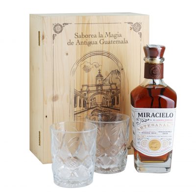 Box Rum Miracielo Artesenal...