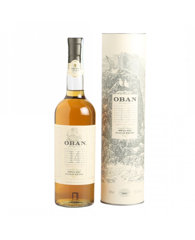 Oban Single Malt Scotch Whisky 14 Years Old 0,70 L (Astucciato)