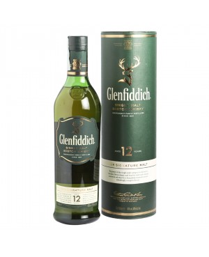 Glenfiddich Single Malt Scotch Whisky 12 Anni 0,70 L (Astucciato)