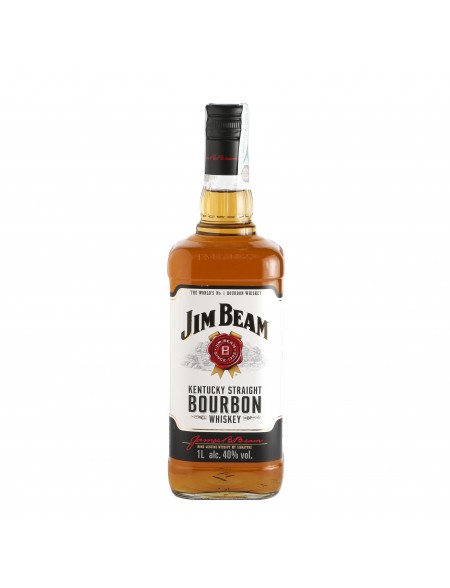 Jim Beam Bourbon White Label 1 L
