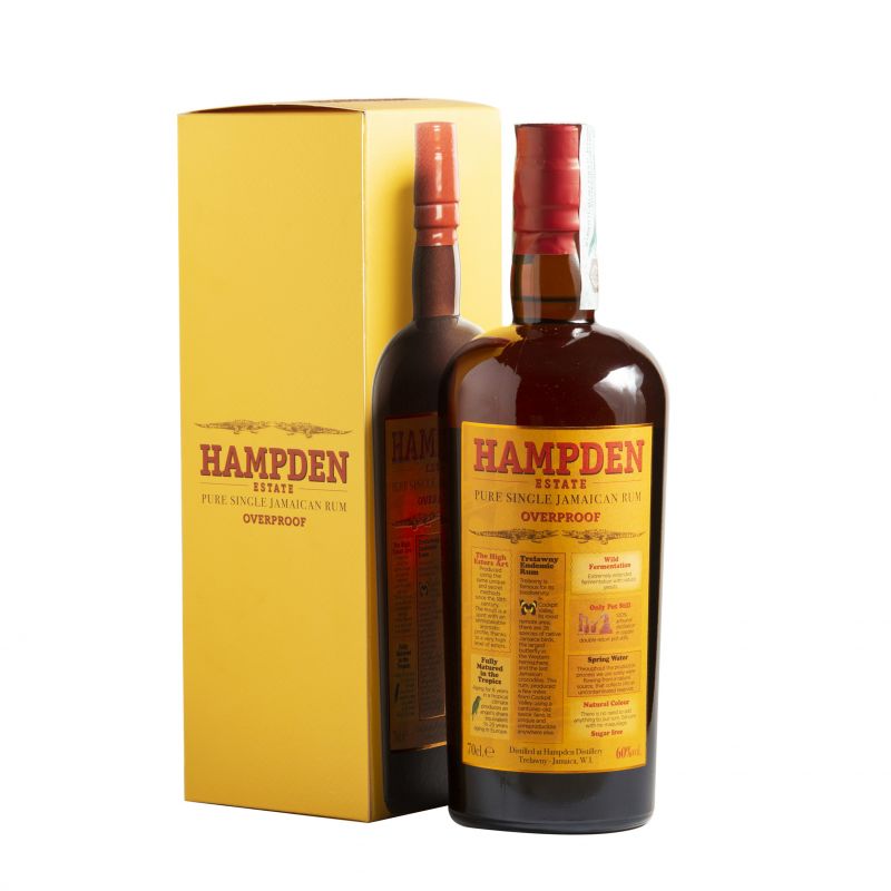 Rum Hampden Estate Overproof 0,70 L (Astucciato) Rum Hampden Estate Overproof 0,70 L (Astucciato)
