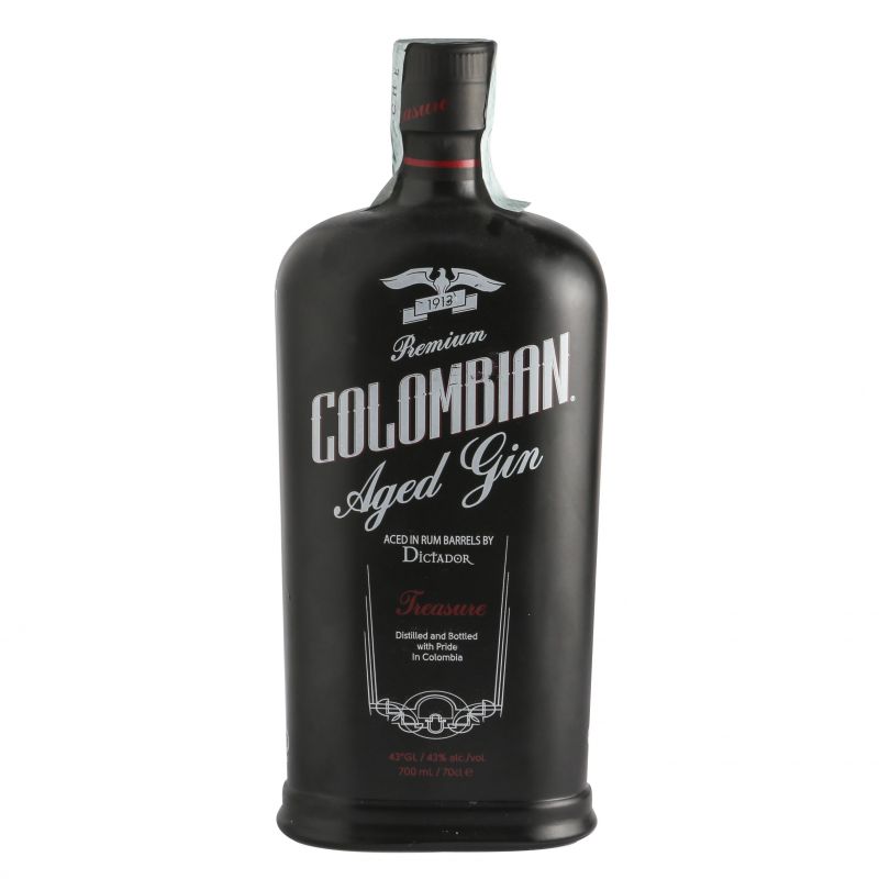 Gin Dictador Aged Colombian Treasure 0,70 L Gin Dictador Aged Colombian Treasure 0,70 L